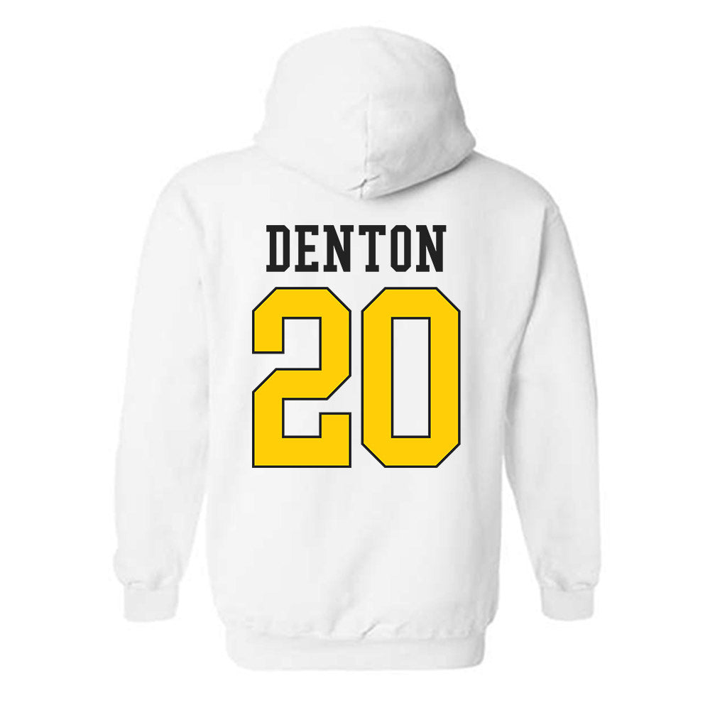 App State - NCAA Baseball : Colton Denton - Generic Shersey Hooded Sweatshirt-1