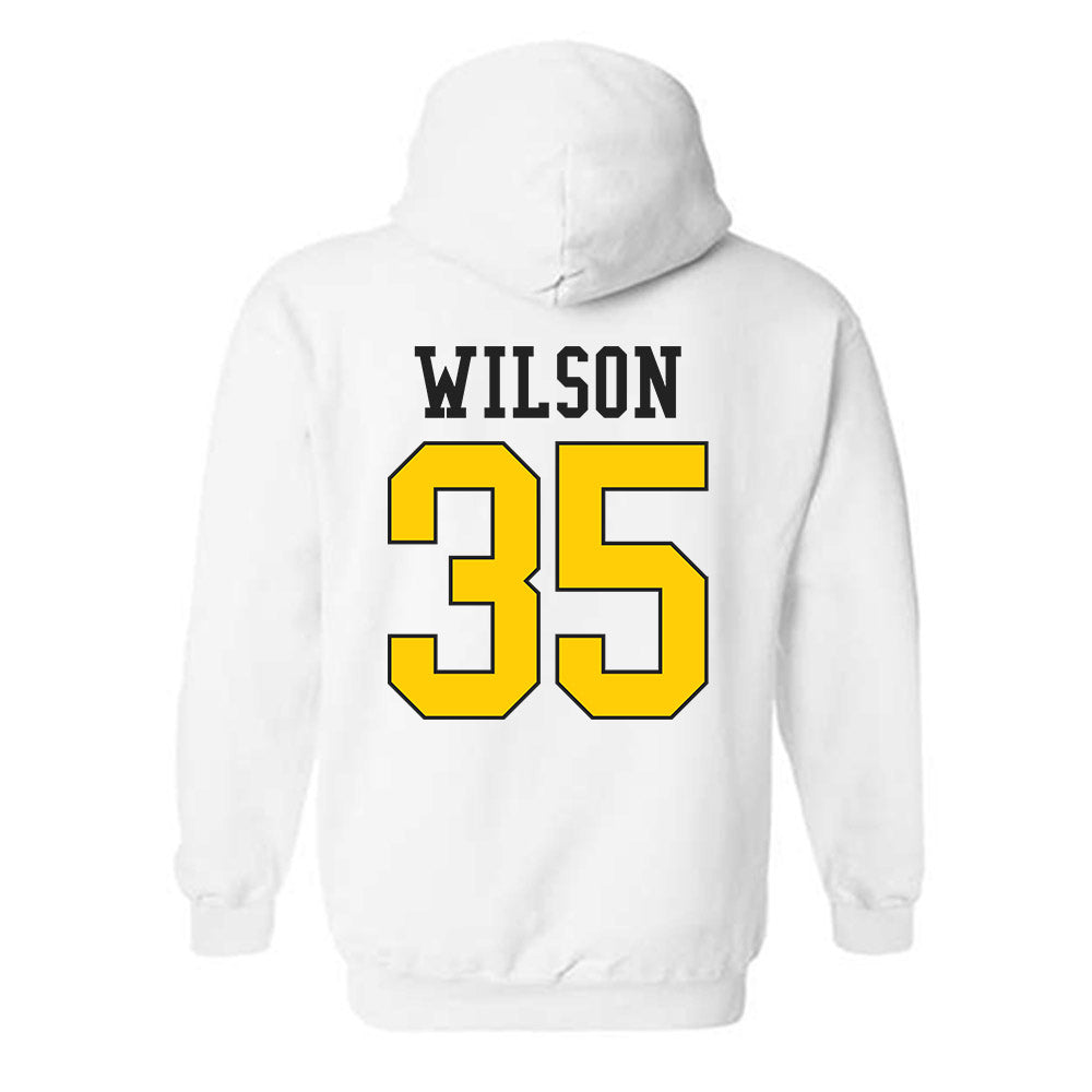 App State - NCAA Baseball : Ethan Wilson - Generic Shersey Hooded Sweatshirt-1