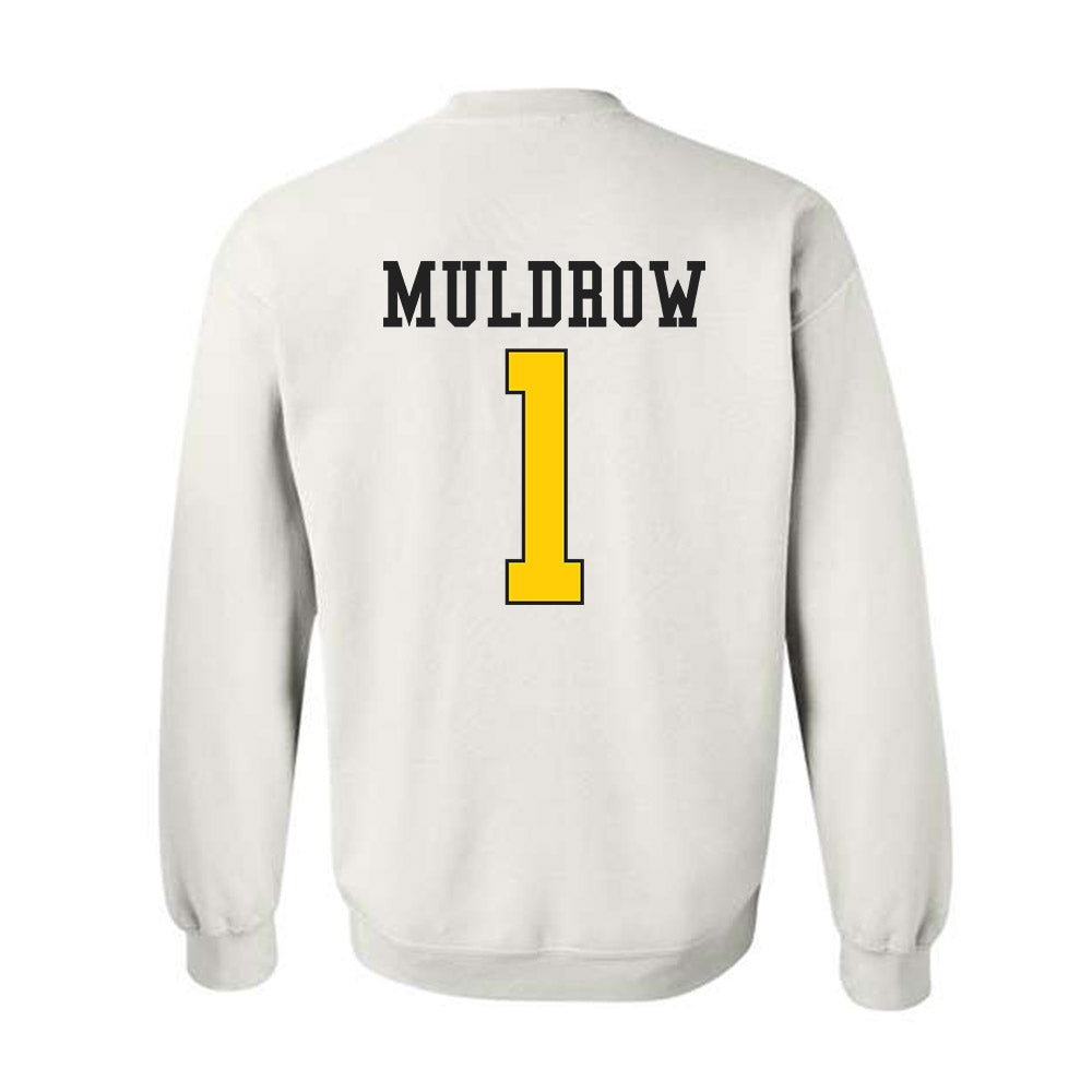 App State - NCAA Women's Basketball : Camiah Muldrow - Generic Shersey Crewneck Sweatshirt-1