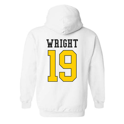 App State - NCAA Baseball : Brooks Wright - Generic Shersey Hooded Sweatshirt-1