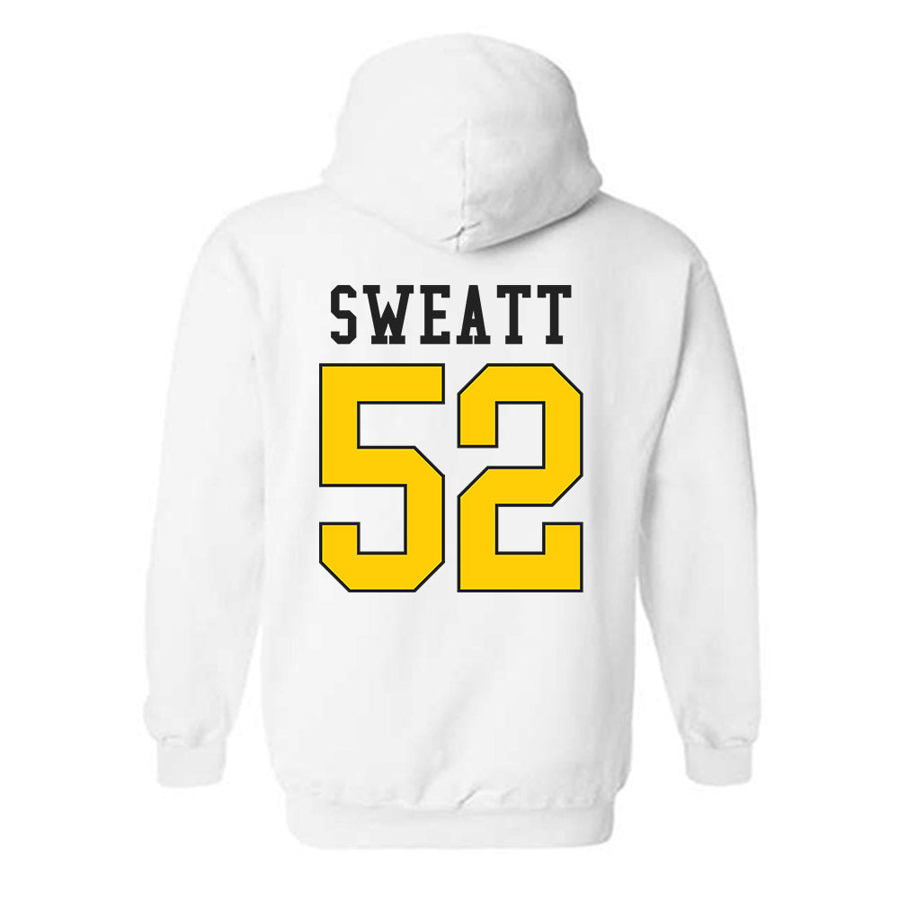 App State - NCAA Football : Cayden Sweatt - Generic Shersey Hooded Sweatshirt-1