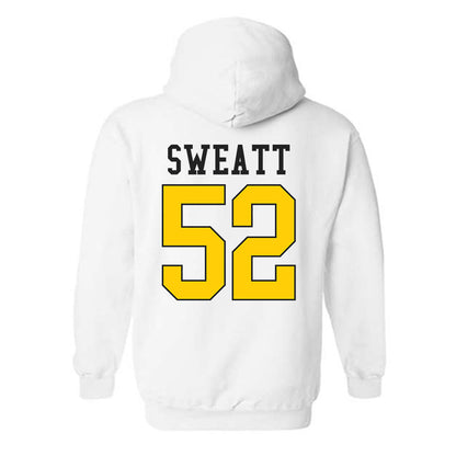 App State - NCAA Football : Cayden Sweatt - Generic Shersey Hooded Sweatshirt-1
