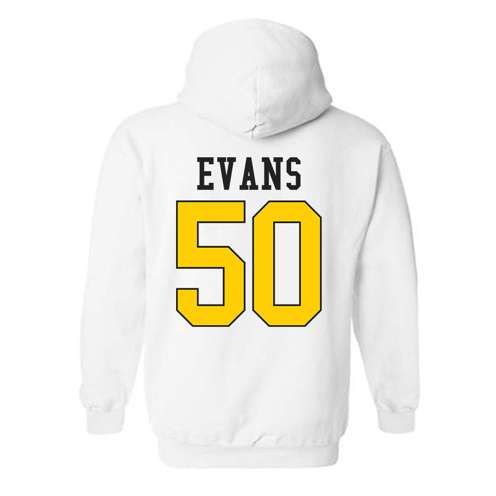 App State - NCAA Football : Eisa Evans - Generic Shersey Hooded Sweatshirt-1