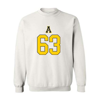 App State - NCAA Football : Scottland Dover - Generic Shersey Crewneck Sweatshirt-0