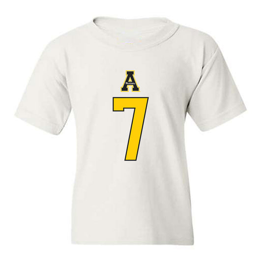 App State - NCAA Football : Darrin Fugitt - Generic Shersey Youth T-Shirt-0