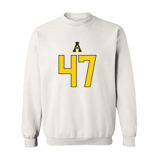 App State - NCAA Football : Hardy Butler - Generic Shersey Crewneck Sweatshirt-0