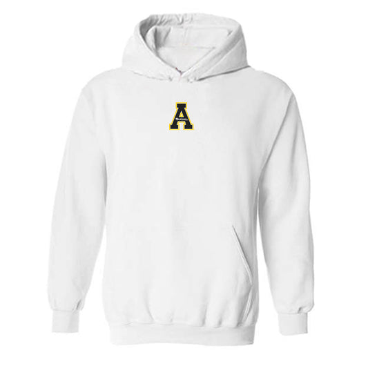 App State - NCAA Football : Treyaun Webb - Generic Shersey Hooded Sweatshirt-0