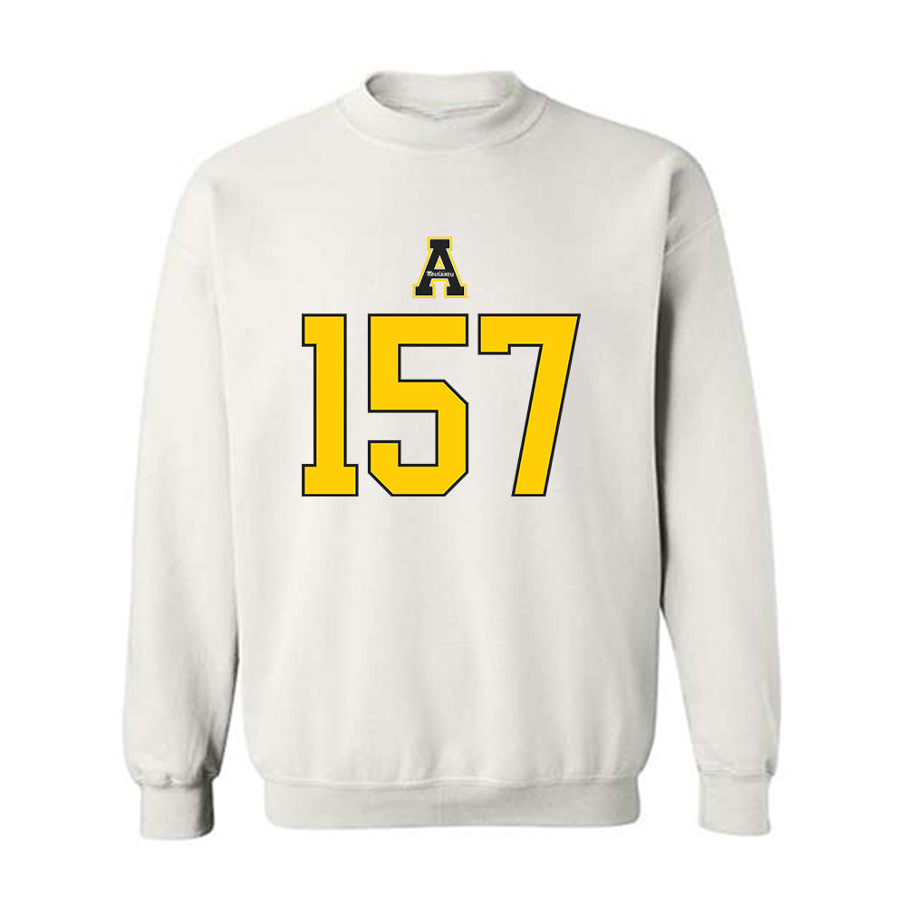 App State - NCAA Wrestling : Bentley Sly - Generic Shersey Crewneck Sweatshirt-0