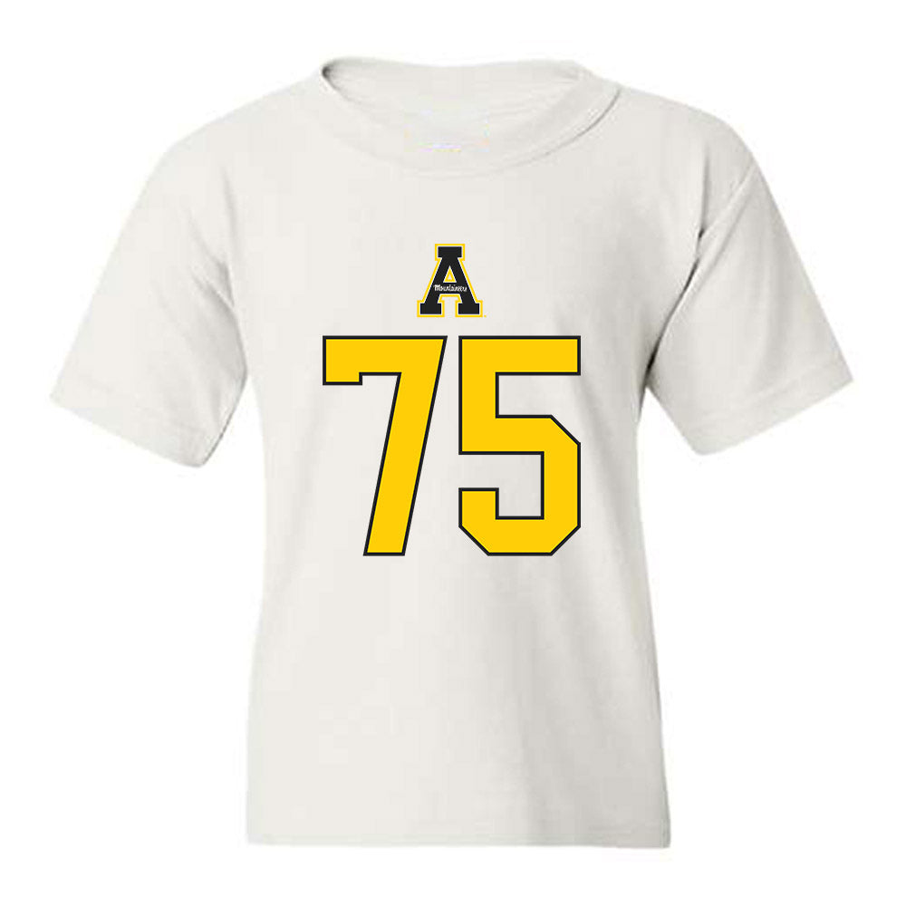 App State - NCAA Football : Greydon Grimes - Generic Shersey Youth T-Shirt-0