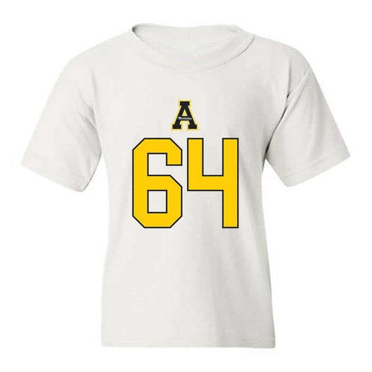 App State - NCAA Football : Jarvis Potts - Generic Shersey Youth T-Shirt-0