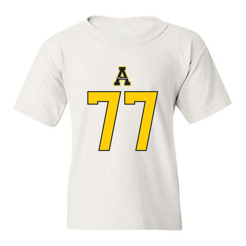 App State - NCAA Football : Daniel Davis - Generic Shersey Youth T-Shirt-0