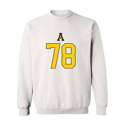 App State - NCAA Football : Tyriq Poindexter - Generic Shersey Crewneck Sweatshirt-0