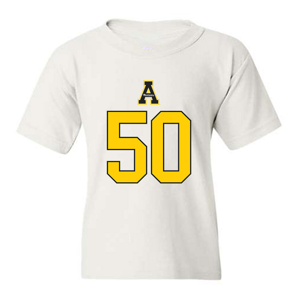 App State - NCAA Football : Jehchys Brown - Generic Shersey Youth T-Shirt-0