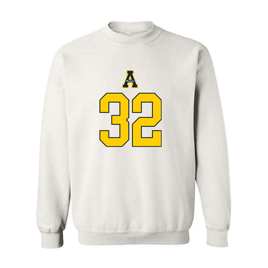 App State - NCAA Men's Basketball : Luke Ledford - Generic Shersey Crewneck Sweatshirt-0