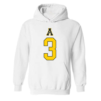 App State - NCAA Women's Volleyball : Lexi Shondell - Generic Shersey Hooded Sweatshirt-0