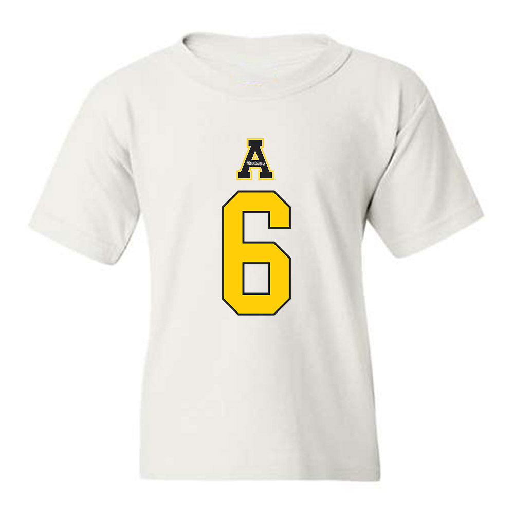 App State - NCAA Women's Volleyball : Bella dafforn - Generic Shersey Youth T-Shirt-0