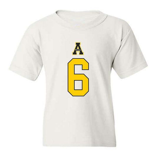 App State - NCAA Women's Volleyball : Bella dafforn - Generic Shersey Youth T-Shirt-0