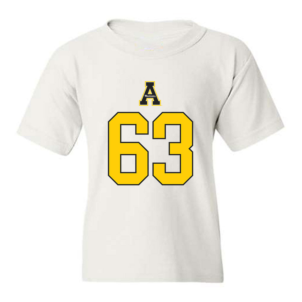 App State - NCAA Football : Scottland Dover - Generic Shersey Youth T-Shirt-0