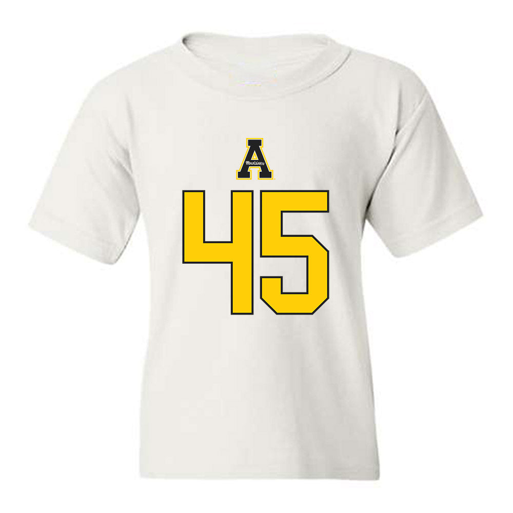 App State - NCAA Football : Gavin Barber - Generic Shersey Youth T-Shirt-0