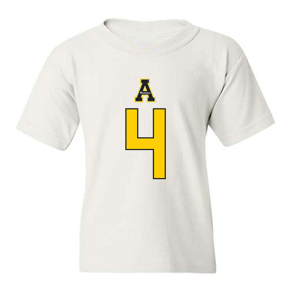 App State - NCAA Men's Basketball : Eren Banks - Generic Shersey Youth T-Shirt-0