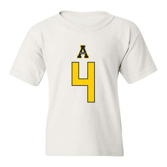 App State - NCAA Men's Basketball : Eren Banks - Generic Shersey Youth T-Shirt-0