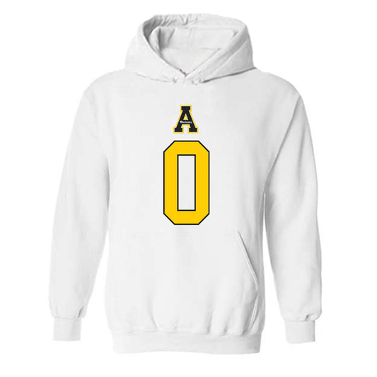 App State - NCAA Football : Doopah Coleman - Generic Shersey Hooded Sweatshirt-0