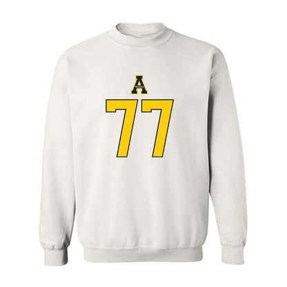 App State - NCAA Football : Daniel Davis - Generic Shersey Crewneck Sweatshirt-0