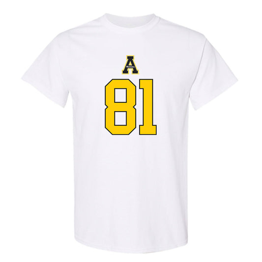 App State - NCAA Football : Derick Brazil - Generic Shersey T-Shirt-0