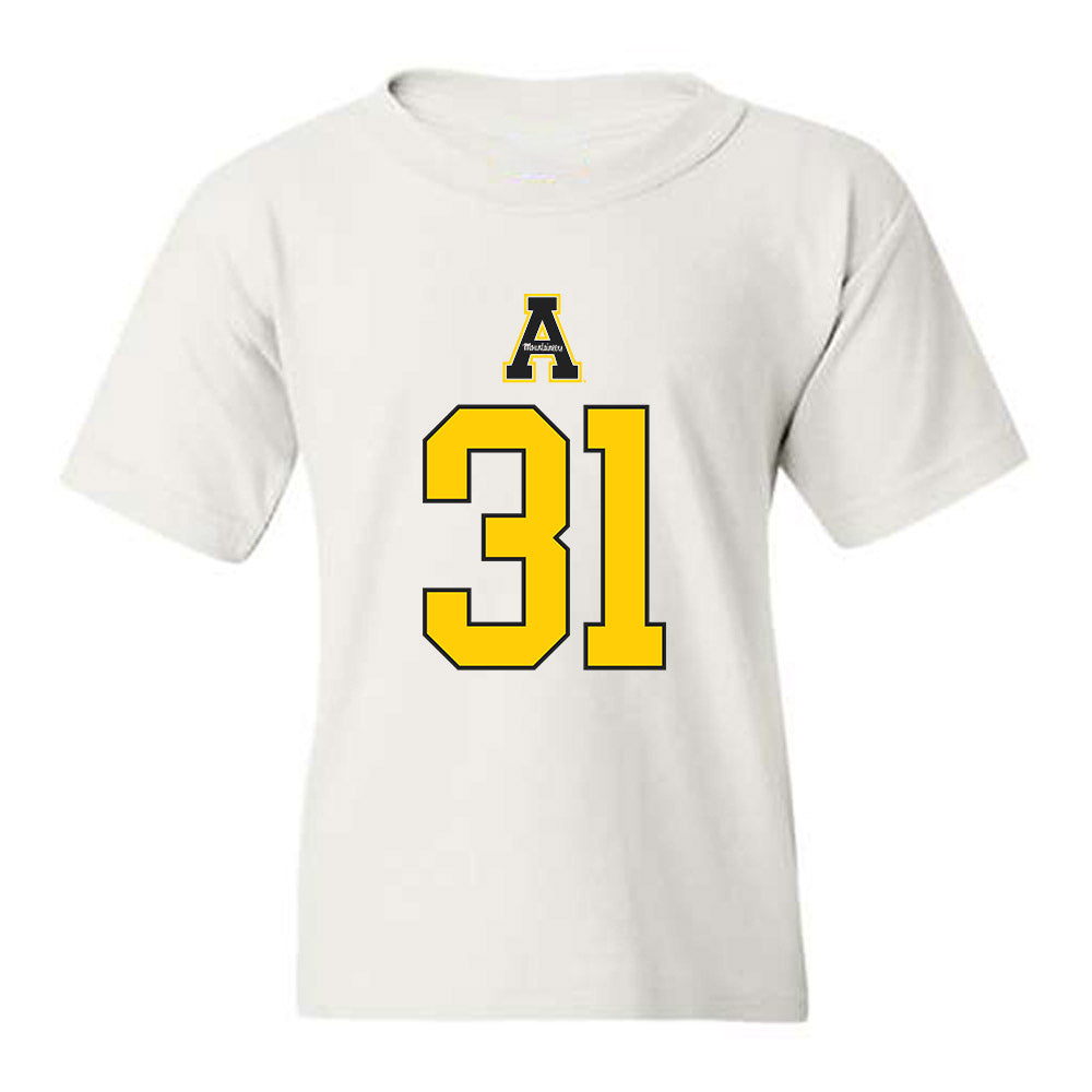 App State - NCAA Football : Max Guest - Generic Shersey Youth T-Shirt-0