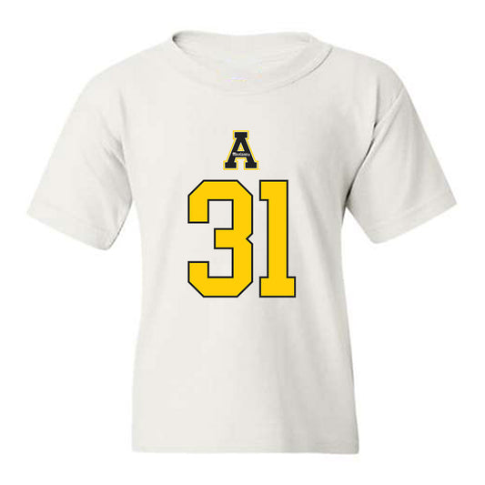 App State - NCAA Football : Max Guest - Generic Shersey Youth T-Shirt-0