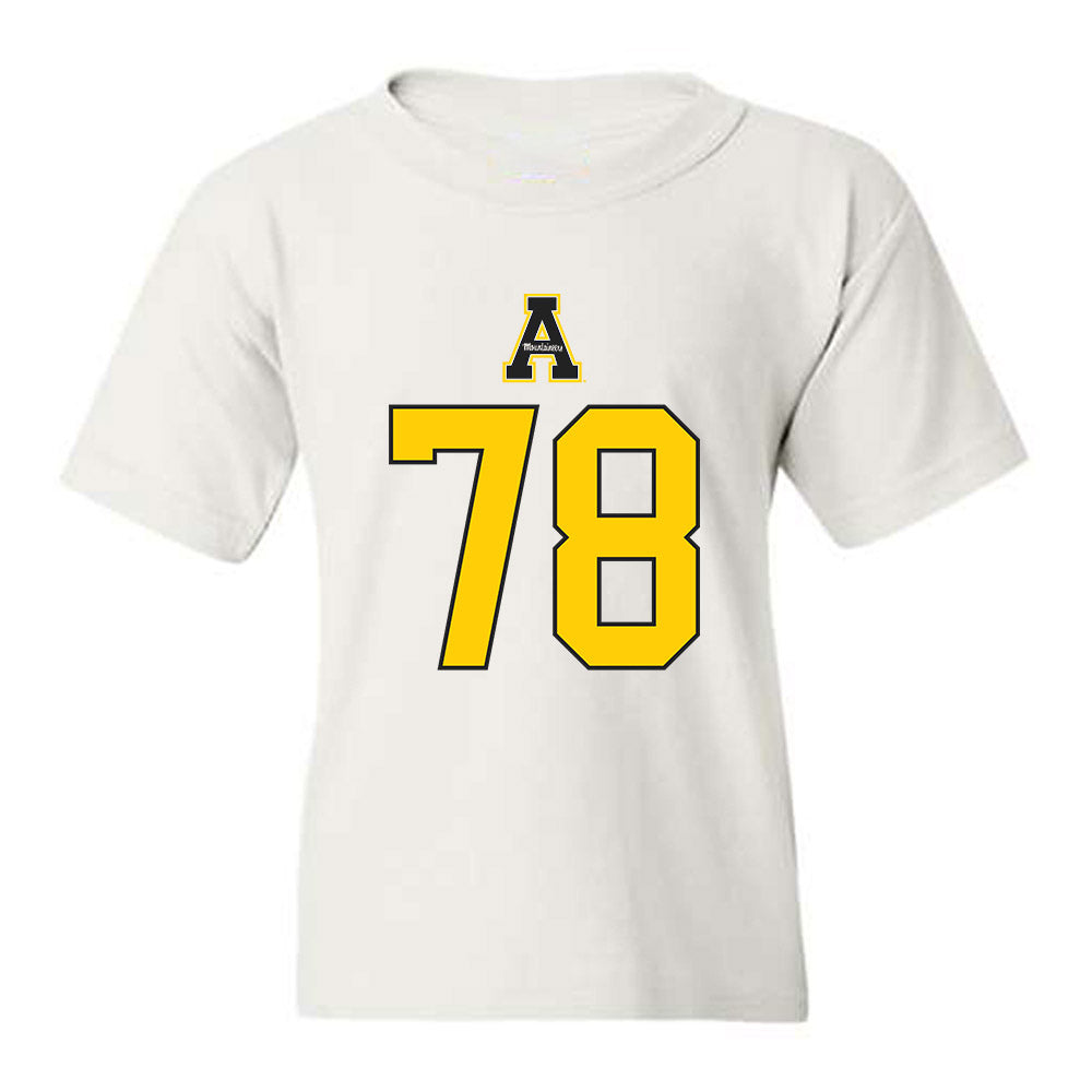 App State - NCAA Football : Tyriq Poindexter - Generic Shersey Youth T-Shirt-0