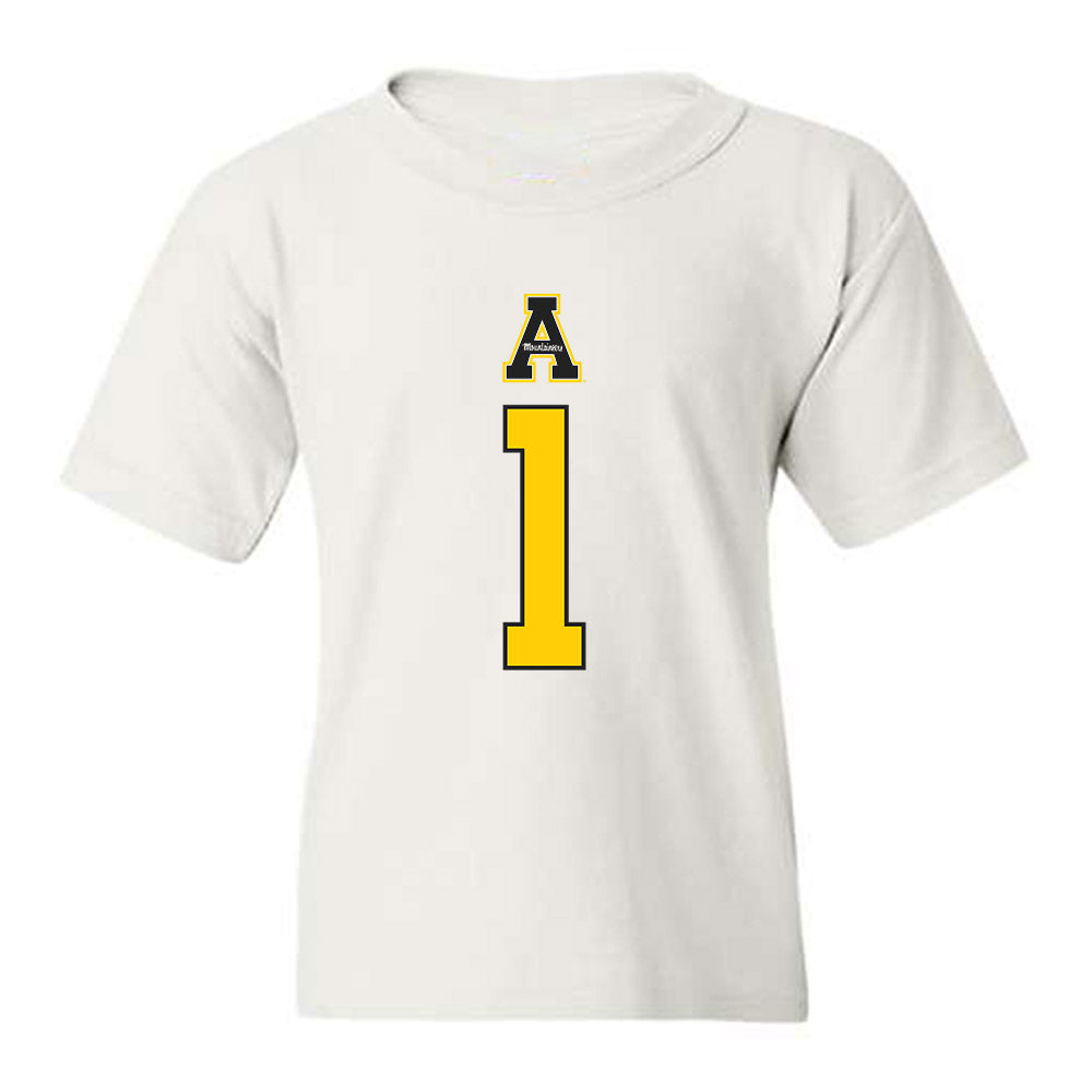 App State - NCAA Women's Basketball : Camiah Muldrow - Generic Shersey Youth T-Shirt-0
