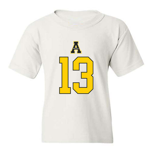 App State - NCAA Men's Basketball : Corbin Allen - Generic Shersey Youth T-Shirt-0