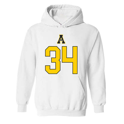 App State - NCAA Football : Parker Stone - Generic Shersey Hooded Sweatshirt-0