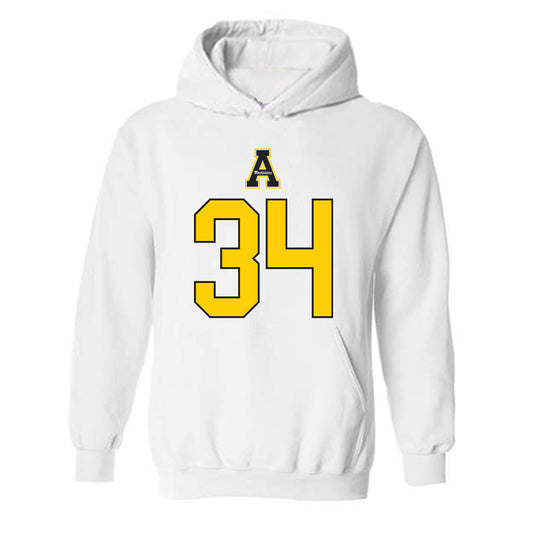 App State - NCAA Football : Parker Stone - Generic Shersey Hooded Sweatshirt-0