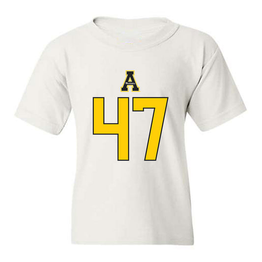 App State - NCAA Football : Hardy Butler - Generic Shersey Youth T-Shirt-0