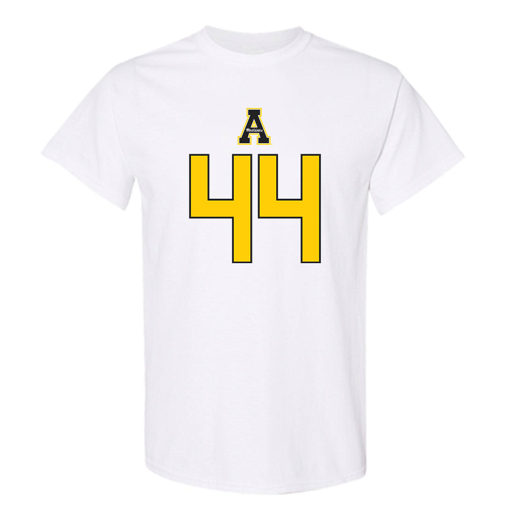 App State - NCAA Football : Manny Lewis - Generic Shersey T-Shirt-0