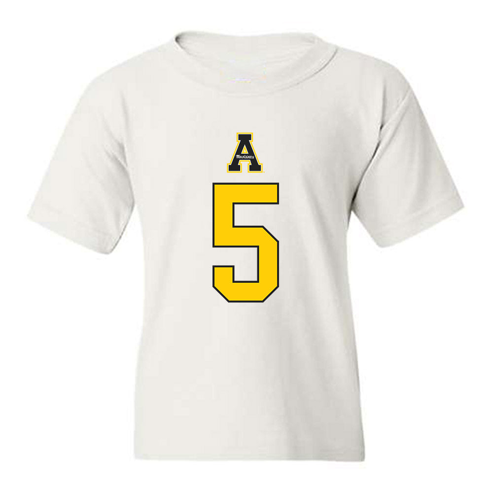 App State - NCAA Softball : Tavia Robinson - Generic Shersey Youth T-Shirt-0