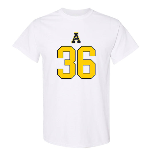 App State - NCAA Football : Andrew Cummings - Generic Shersey T-Shirt-0