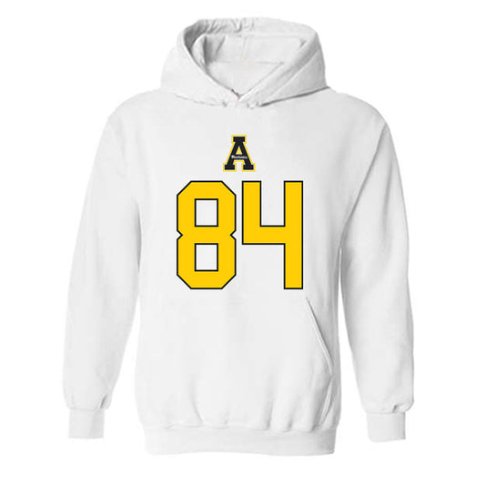 App State - NCAA Football : Sawyer Arnold - Generic Shersey Hooded Sweatshirt-0