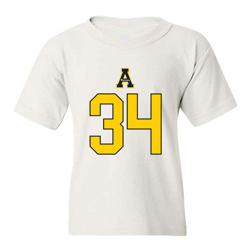 App State - NCAA Football : Parker Stone - Generic Shersey Youth T-Shirt-0