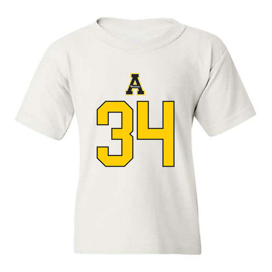 App State - NCAA Football : Parker Stone - Generic Shersey Youth T-Shirt-0