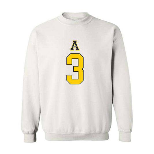 App State - NCAA Football : Ja’Cari Henderson - Generic Shersey Crewneck Sweatshirt-0