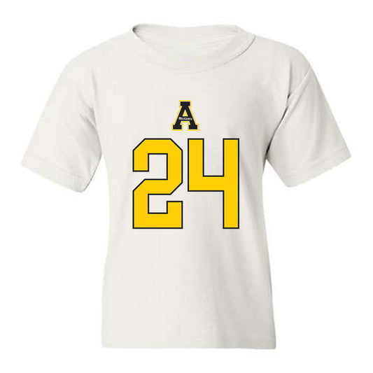 App State - NCAA Baseball : Everette Harris - Generic Shersey Youth T-Shirt-0