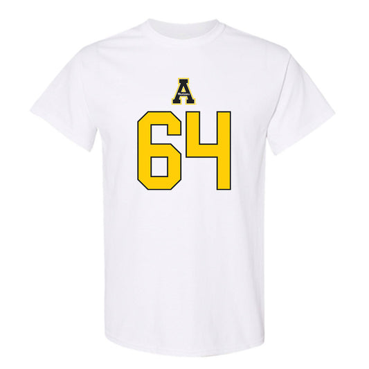 App State - NCAA Football : Jarvis Potts - Generic Shersey T-Shirt-0