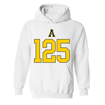 App State - NCAA Wrestling : Peter Rincan - Generic Shersey Hooded Sweatshirt-0