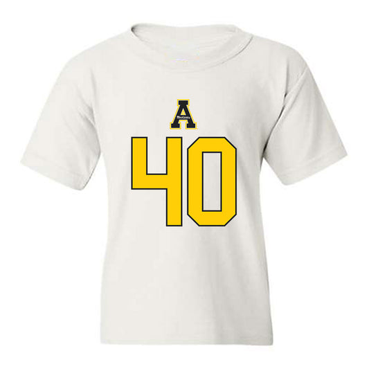 App State - NCAA Football : Jaxson Dunn - Generic Shersey Youth T-Shirt-0