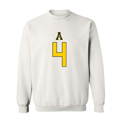 App State - NCAA Men's Basketball : Eren Banks - Generic Shersey Crewneck Sweatshirt-0