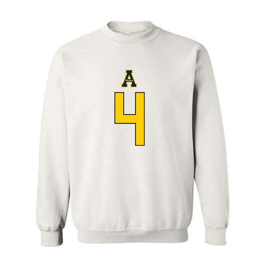 App State - NCAA Men's Basketball : Eren Banks - Generic Shersey Crewneck Sweatshirt-0