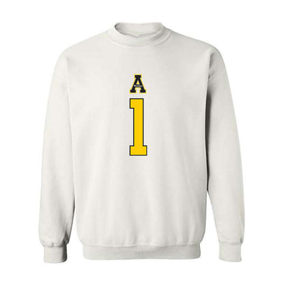 App State - NCAA Football : Nate Branch - Generic Shersey Crewneck Sweatshirt-0